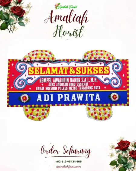 Papan Bunga Ucapan Selamat Kedungjambal